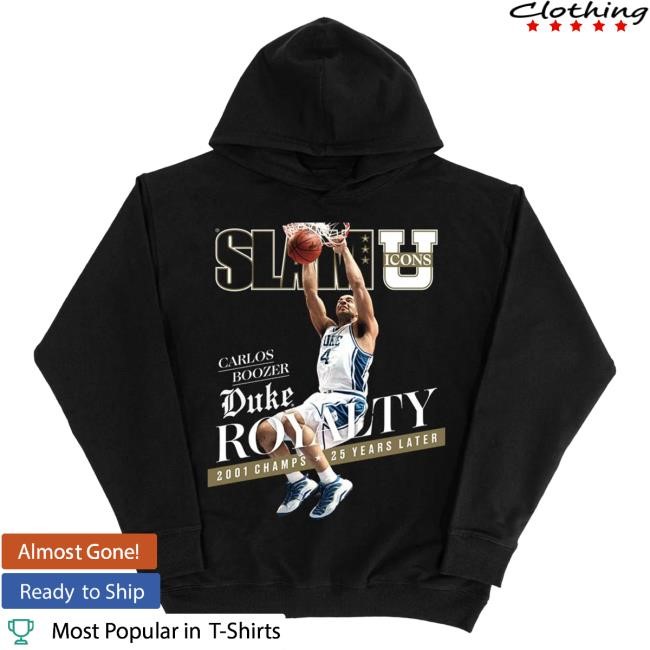 Legacy Slam Goods NBA Hoodie Featuring Iconic Carlos Boozer SLAMU Cover