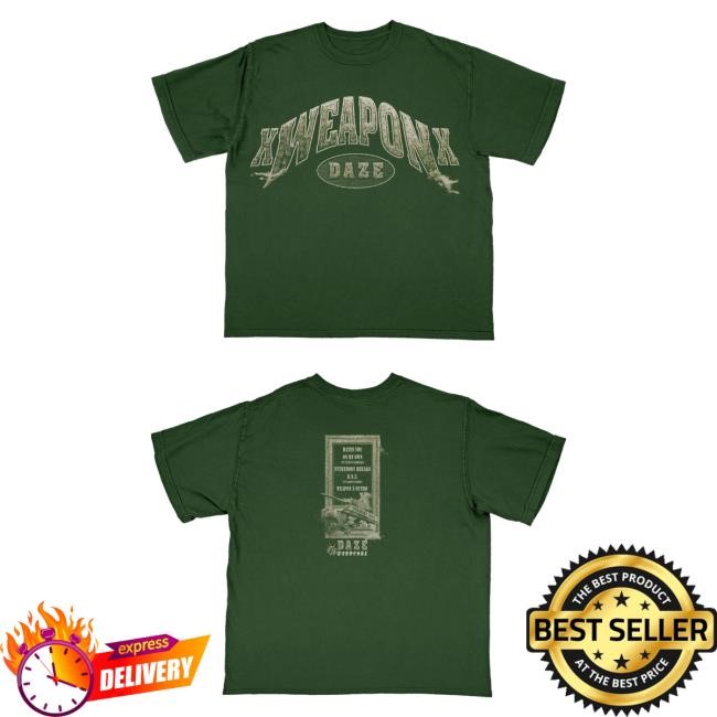 Official Daze Style Shop xWeaponx - Straight Edge Tank Tee