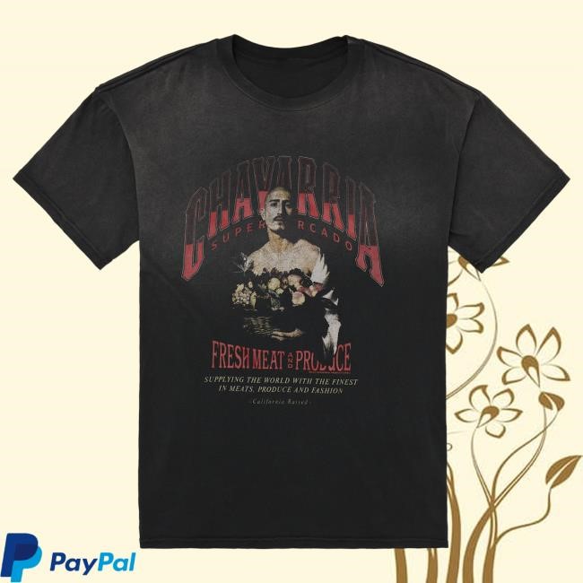 Official Willy Chavarria San Chachi Produce Easy T Shirt Black