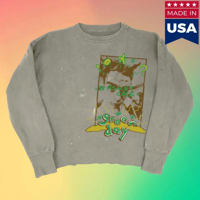 Official Green Day Apparel Clothing Merch Store Green Day Dookie Basket Case Pull Over Hoodie GreenDay Shop