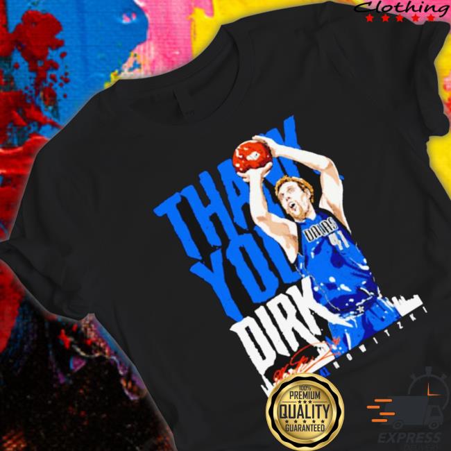 Official Thank You Dirk Gift Idea Luka Dirk Mavericks T-Shirt