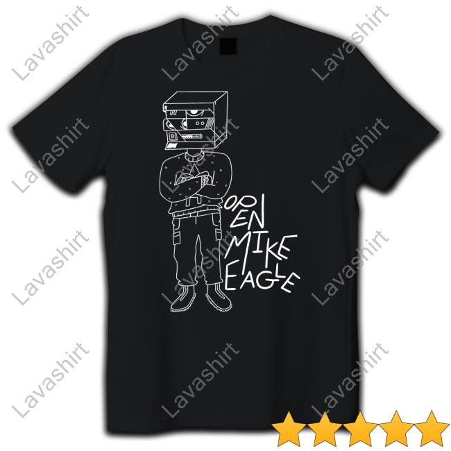Official Central Merch Open Mike Eagle Stereohead Lineart Sweatshirt