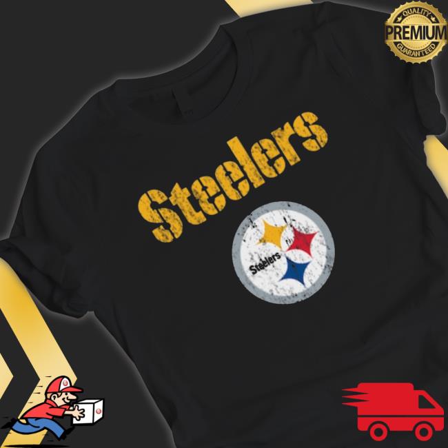 Pittsburgh Steelers Majestic Threads Lockup t- shirt