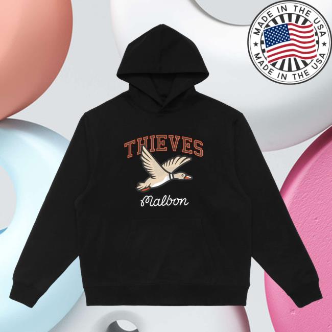 100 Thieves Merch 100 Thieves X Malbon Mallard Black Hoodie