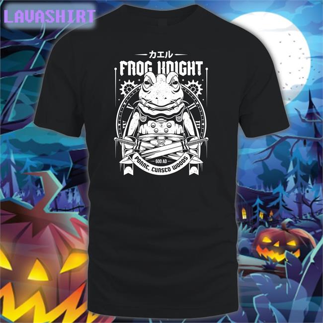 The Yetee Shop Frog Knight Tee Shirt Wario64