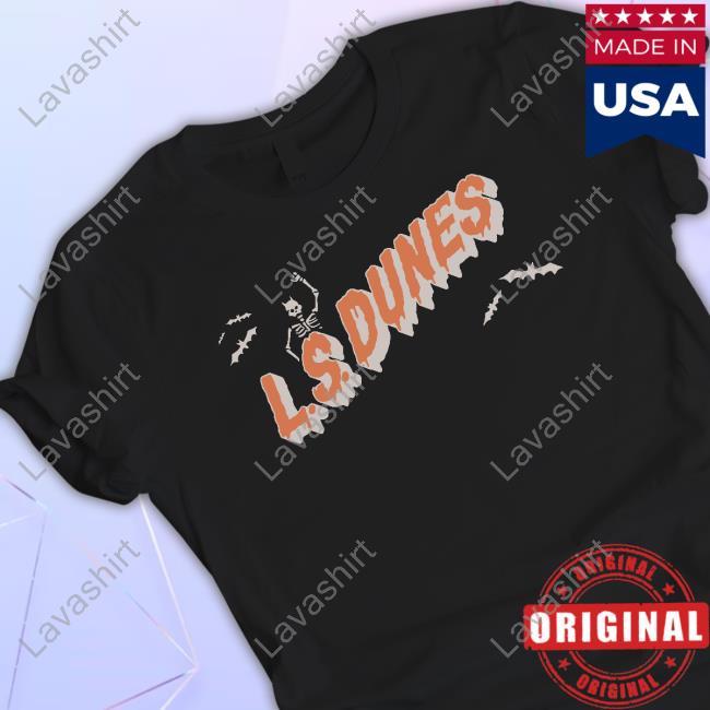 Official Lsdunes Store Merch Spooky Skeleton T-Shirts