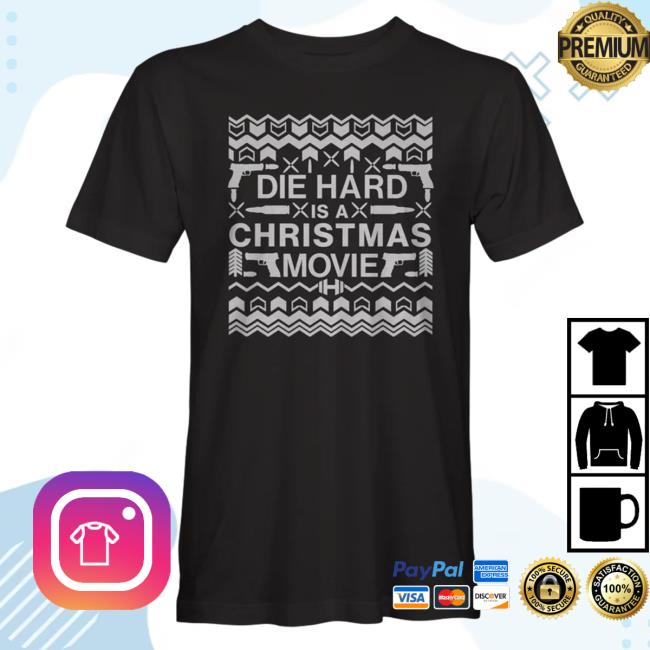 Hodgetwins Merch Die Hard Is A Christmas Movie Hoodie