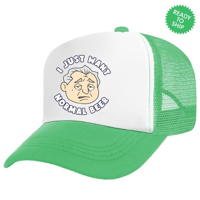 New Norm Normal Beer Yellow Trucker Hat The New Norm