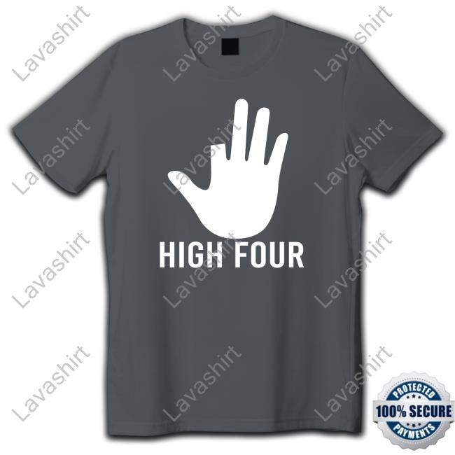 High Four Limited Edition Long Sleeve Tee Black