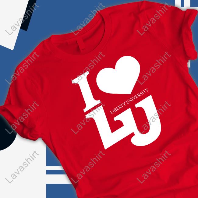 Official LibertyU I Love Liberty University Shirt