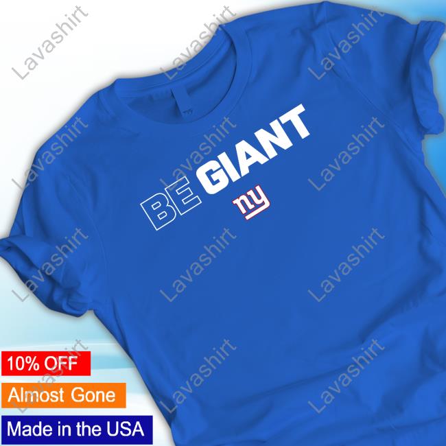 Official New York Giants Be Giant Tee