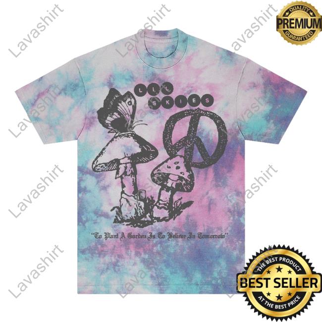 Official Lil Skies Clothing Store Shop Believe In Tomorrow Tie Dye New Shirt Lilskies Merch