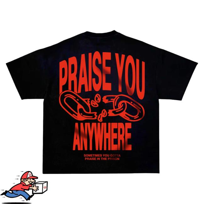 Official Brandon Lake Merch Store Praise You Anywhere - Chain New Shirt Brandon Lake Apparel Clothing Shop Brandonlake