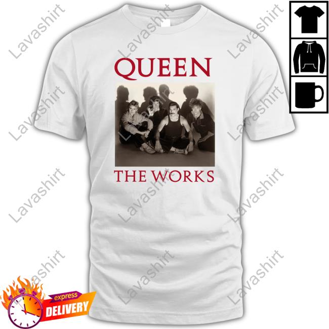 Queen ‘The Works' Essential T Shirt - Queen Official Merch Store