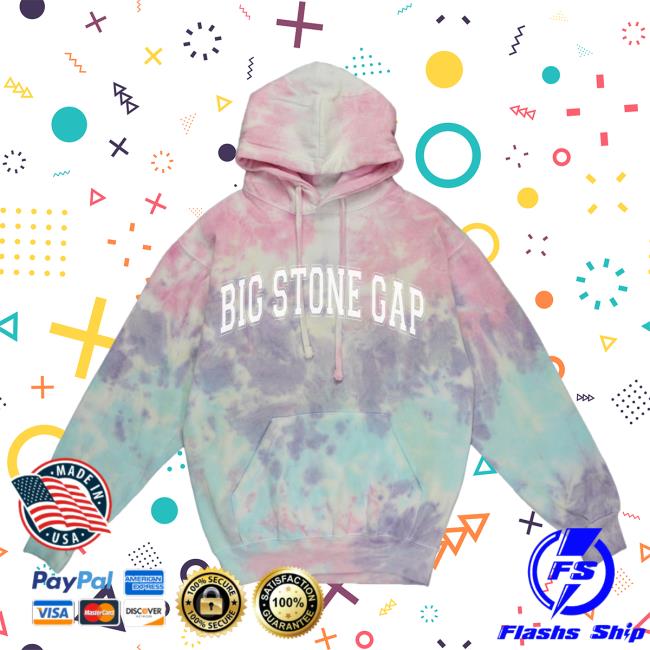 Official Hometown Apparel Clothing Merch Big Stone Gap Virginia Varsity Tie Dye Pullover Sweatshirt Cotton Candy