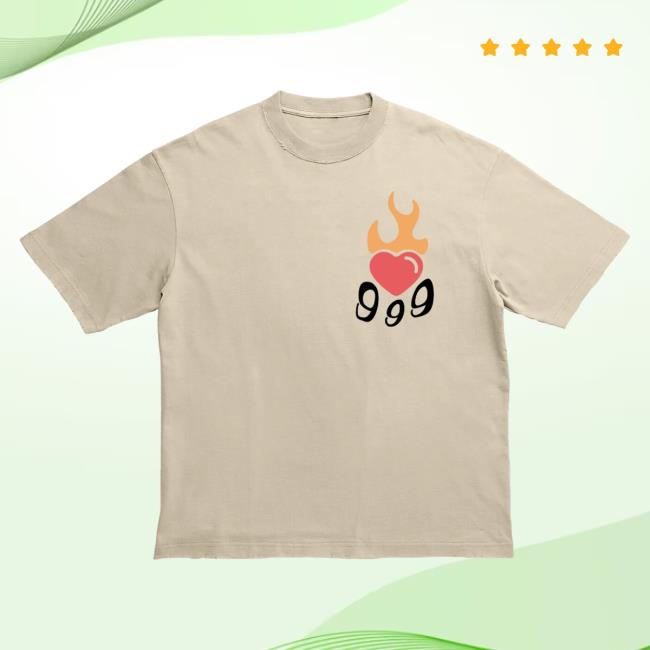 Official 999 Club Merch Copy Of Skull Puff Print Shirts Tan 999Club Clothing