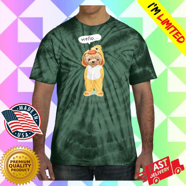 Official Hello Why So Serious Tie Dye T Shirt Forest