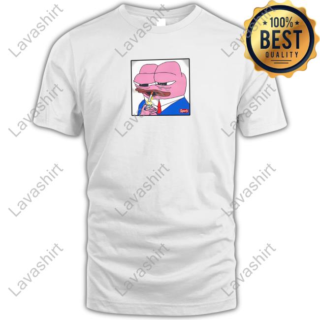 Smoking Pepe Photo Tee