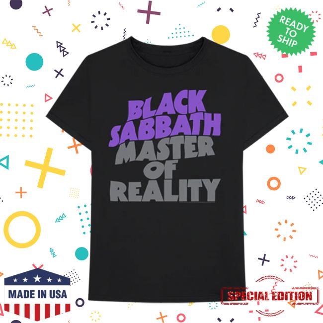 Official Black Sadbath Shop Merch Children Of The Grave Black Tee