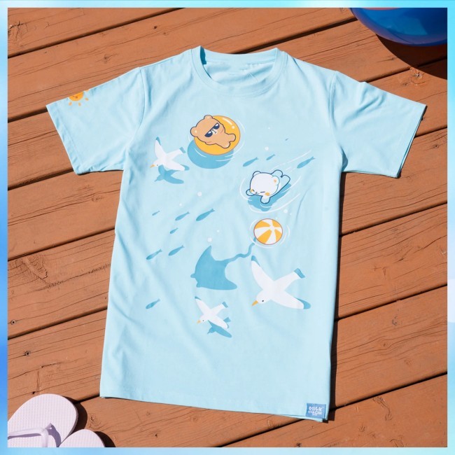 Official Ocean Shirt - Milk Mocha Bear
