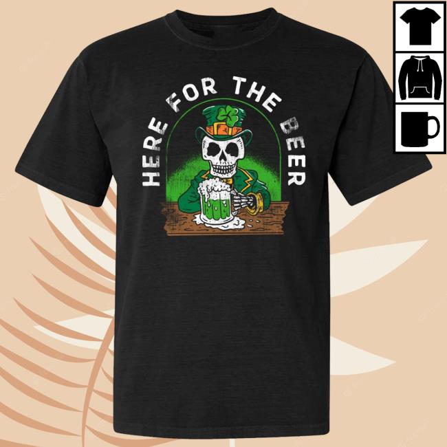 Official Barstool Merch Shop Here For The Beer Sweatshirt