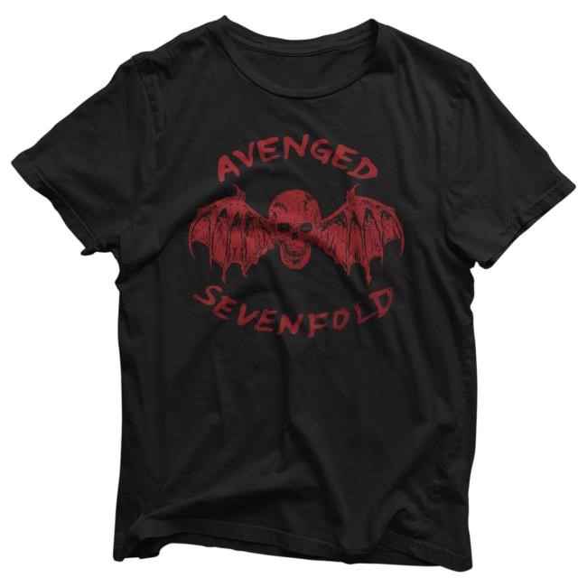Official Avenged Sevenfold Merch Store Wesbat Classic Red Concert - New Shirt A7X World