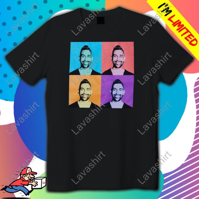 Pop Art Portrait Hooded Sweatshirt Dhar Mann Merch