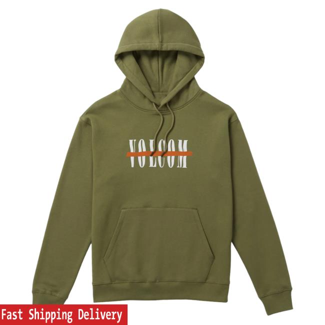 Official Volcom Stone Clothing Shop Store Watanite Sweatshirt Military Green