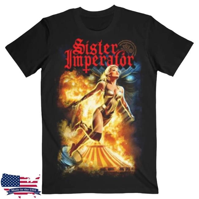 Official Ghost Band Sister Imperator Foil Print #2 Tees Ghost Rock Band