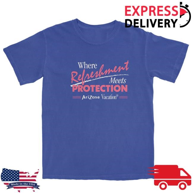 Drink Arizona Shop Merch Refresh & Protect Tees