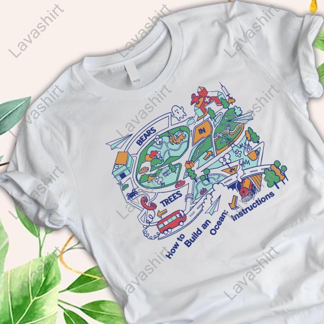 How to Build an Ocean: Instructions Album Art Shirt 2024