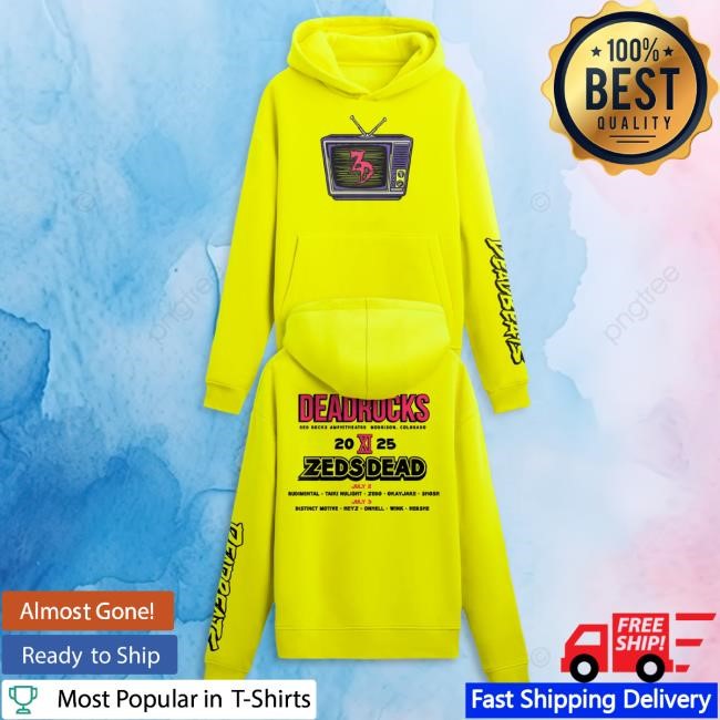 Zeds Dead Deadrocks XI - Premium Mid-Heavyweight Hood Zeds Dead Official Merch Store