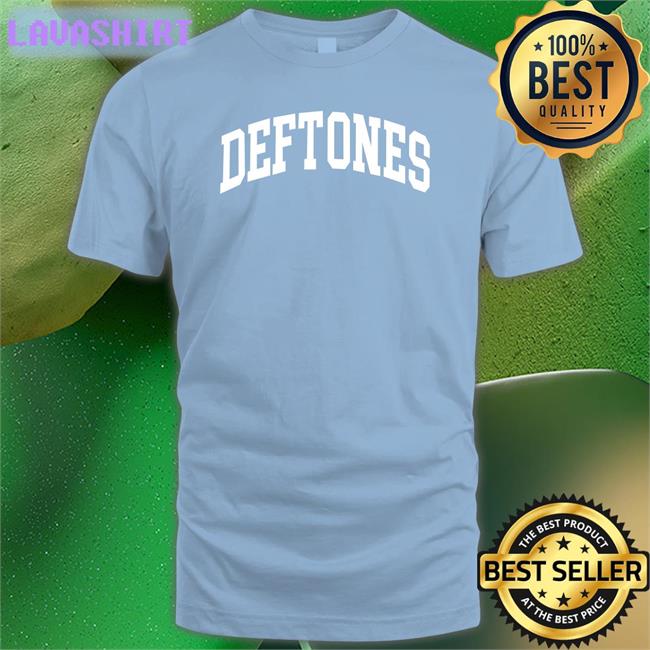 Deftones Merch Deftones Black Collegiate Hoodies