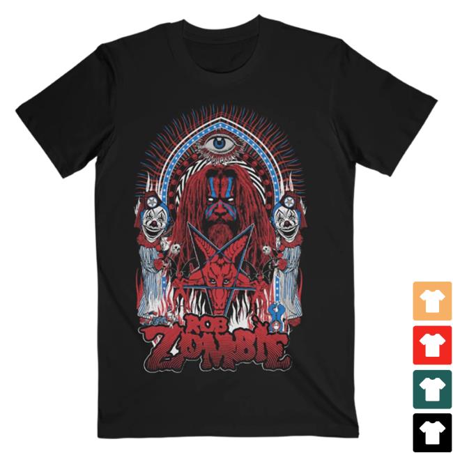 Rob Zombie Evil Clown New Shirt