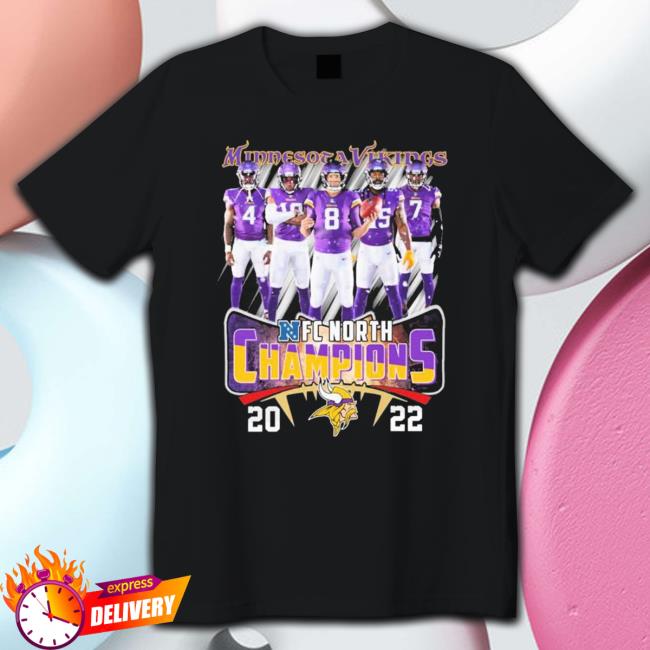 Minnesota Vikings Nfc North 2022 Skol Champions Hoodie