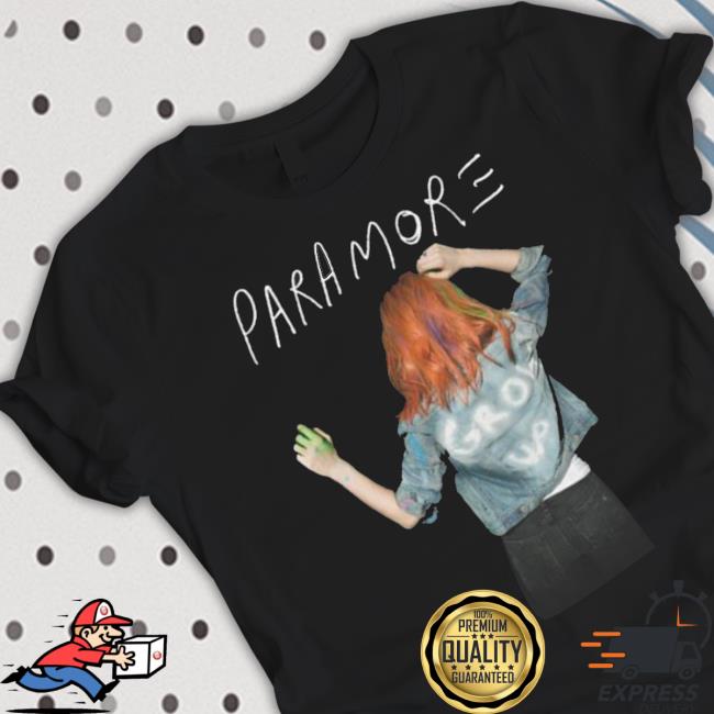 Paramore Merch Denim Back Shirt