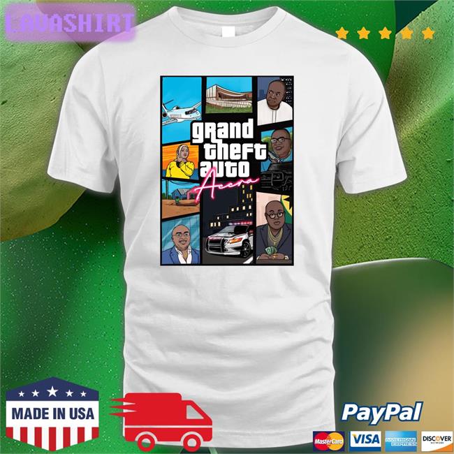 Grand Theft Auto Accra Shirt Funny
