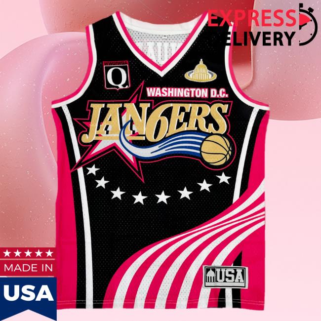 Official Washington January 06 Basketball Jersey