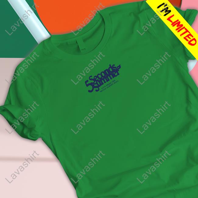 5 Seconds Of Summer Upwards Live From The Royal Albert Hall Long Sleeved T Shirt