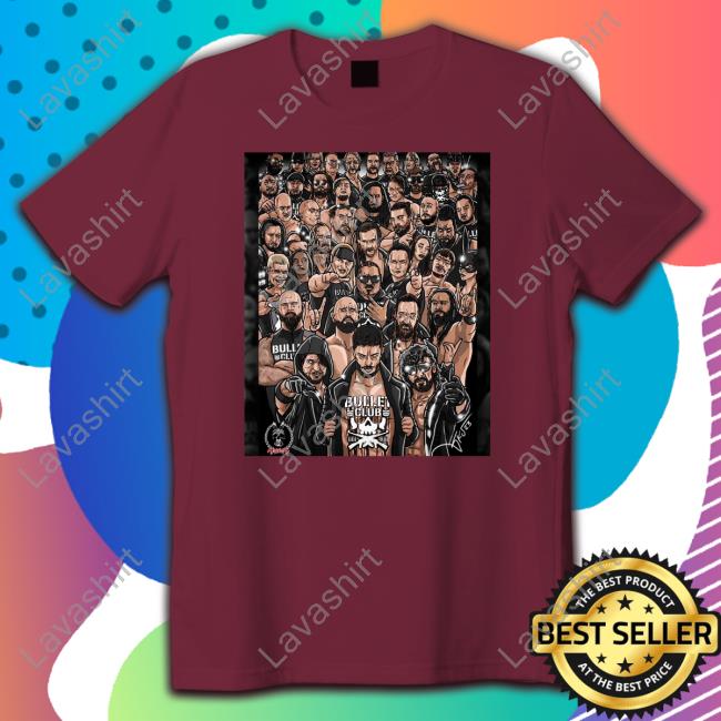Official Finn Bálor Bullet Club Shirt Finn Bálor Bullet Club Short-sleeved T-shirt