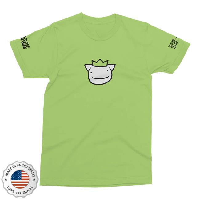 Official Technoblade Merch Store Shop Tchnoblade X Dream Never Dies Agro Dream T Shirt Lime
