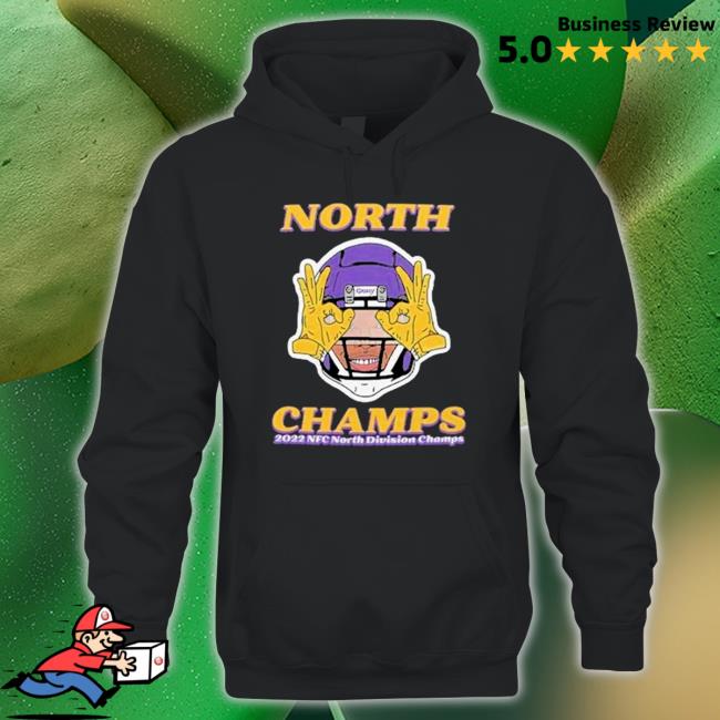 Official Minnesota Vikings North Champs 2022 NC North Division Champs Shirts Minnesota Vikings North Champs 2022 NC North Division Champs TShirts