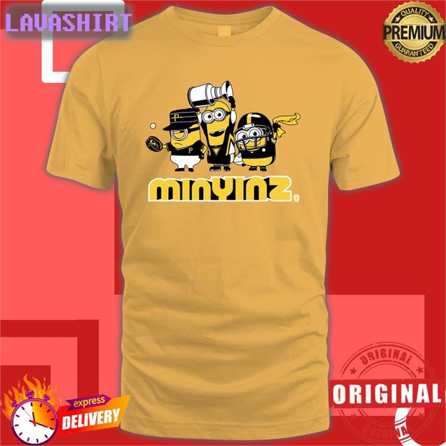 Jeff D. Lowe Minions Minyinz Original Yellow T-Shirt JeffDLowe