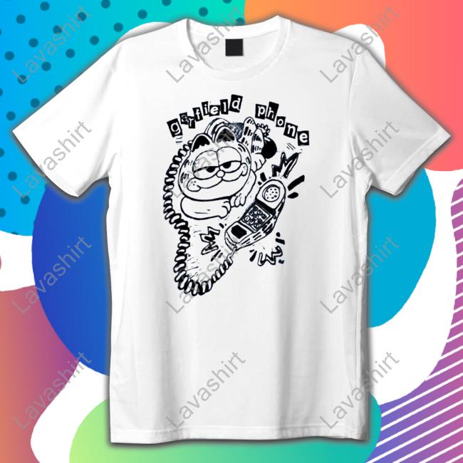 Garfield phone Tee Shirt