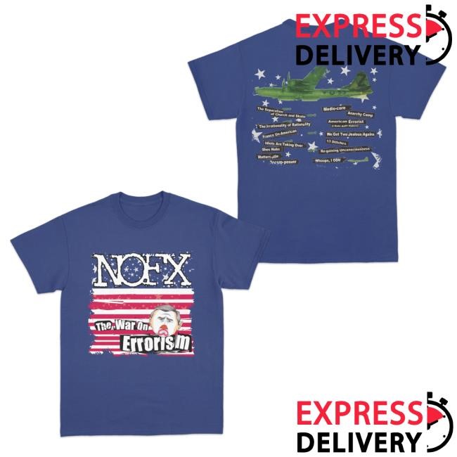 Official Nofx Merch Store Nofx War On Errorism T-Shirts