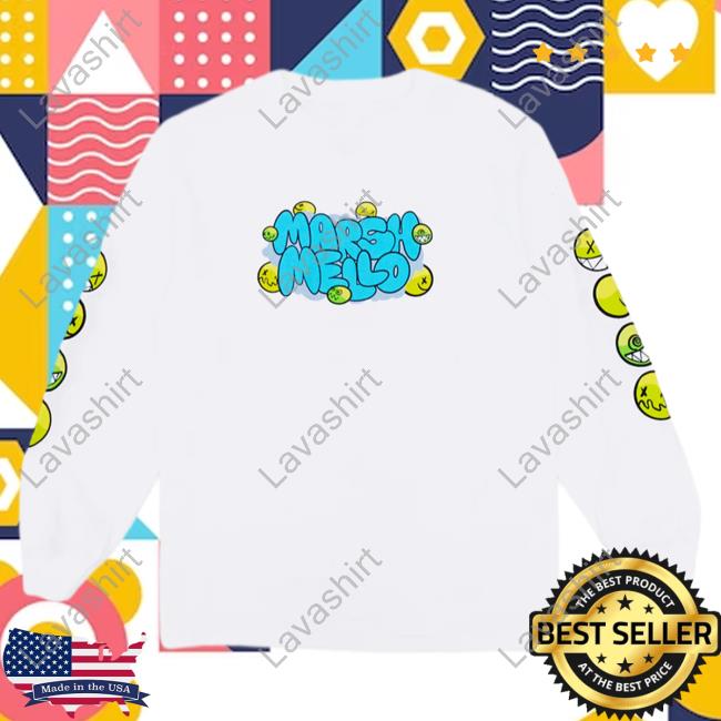 Official Marshmello Music Clothing Store Shop Moody L/S Crewneck Sweatshirt Marshmellomusic Merch