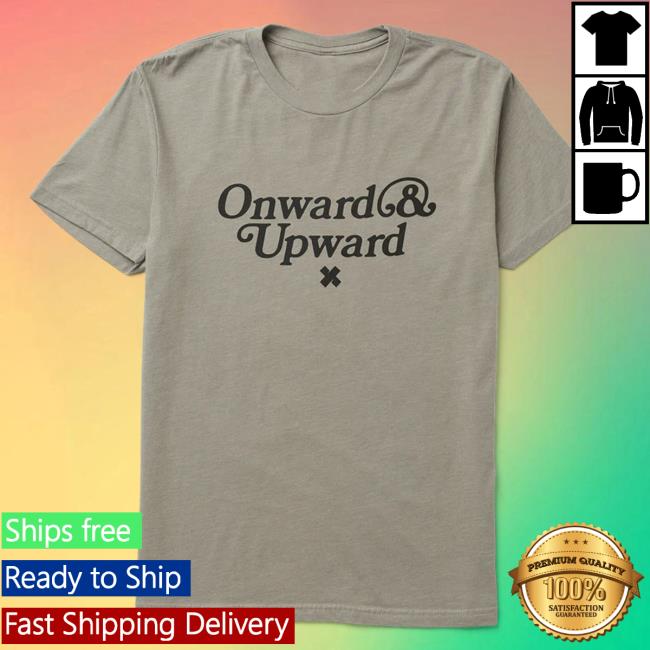 Official Shop XPLR Merch Sam And Colby Store ShopXPLR Onward & Upward Hot Shirt Stone Grey