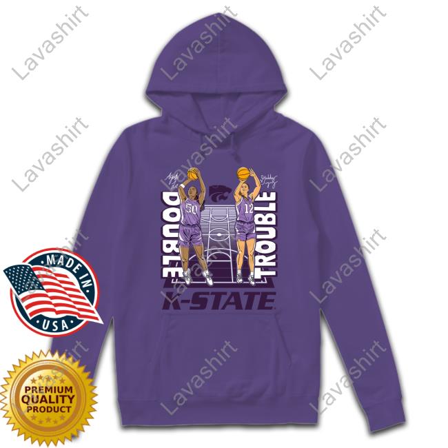Ayoka Lee And Gabby Gregory Double Trouble K State Shirt