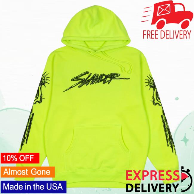 Official Slander Merch Neon Mechanical Crew neck Sweatshirt