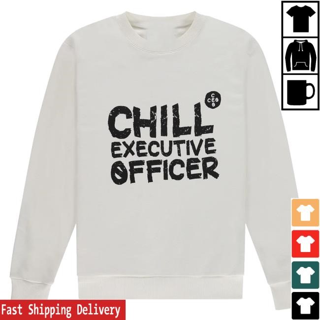 Official Sunrise Chill Executive Officer Sweatshirt White